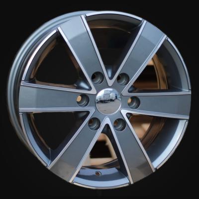 Wheel R16x7J  6X130  ET  60  84.1  BK474  Grey Polished (MG)  For MER  (R+K4+K2)  (4x4J (max 1250kg))