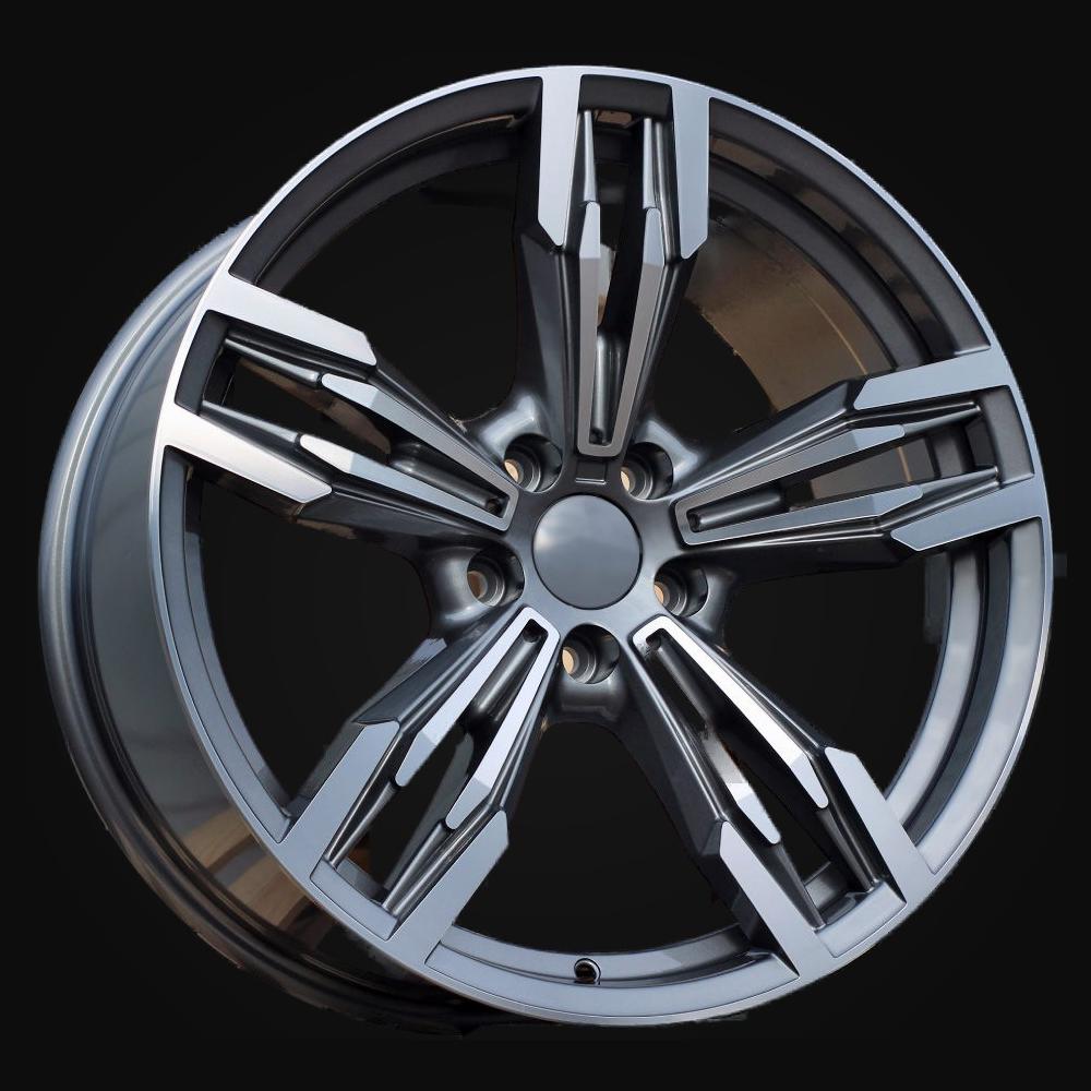 Wheel R17x8J  5X120  ET  34  72.6  BY983  Grey Polished+Powder Coating (MGPC)  For BMW  (R+P)