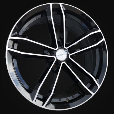 Wheel R18x8J  5X100  ET  40  73.1  D5276  Black Polished (MB)  For RACIN  (K4)  ((AKC 85 Eur) Style PDW)