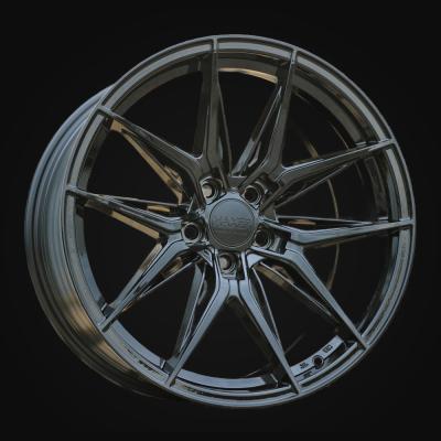 Wheel R19x9.5J  5X112  ET  40  66.5  HX036J  (IN3614F)  Black (BL)  For HAXER  (Z3)  (HYBRID FORGED)