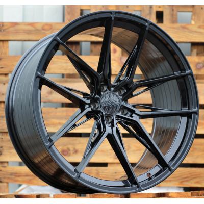 Ratlankis R22x9J  5X115J  ET  20  71.5  HX036J  Black (BL)  For HAXER  (K4)  (Rear+Front)