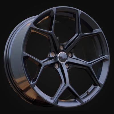 Wheel R21x9.5J  5X112  ET  25  66.5  I5598  (BKY1090)  Black Half Matt (BLHM)  For AUD  (P+Z7)