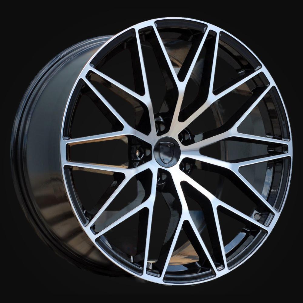 Ratlankis R20x9J  5X112  ET  26  66.5  3S1067  (IN0397)  Black Polished (MB)  For PORCH  (P2)  (Rear+Front)