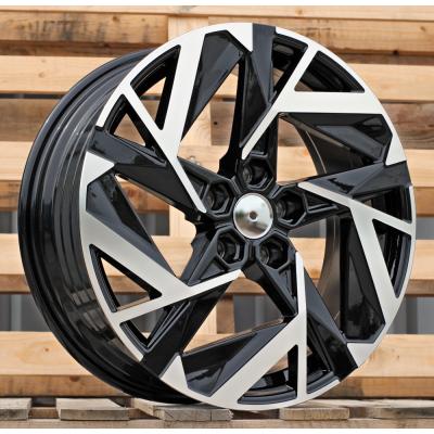 Wheel R18x7J  5X114.3  ET  35  66.1  Y1379  (IN3640F)  Black Polished (MB)  For RENAU  (K7)  (HYBRID FORGED)