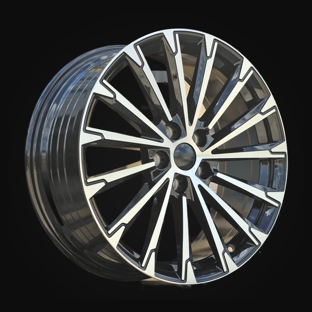 Wheel R19x8J  5X112  ET  45  57.1  YF0446  Black Polished (MB)  For SKODA  (Z5)  (HYBRID FORGED)