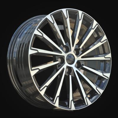 Wheel R19x8J  5X112  ET  45  57.1  YF0446  Black Polished (MB)  For SKODA  (Z5)  (HYBRID FORGED)