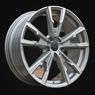 Wheel R19x8J  5X112  ET  46  66.6  YF5710  Grey Polished (MG)  For BMW  (Z6)  (HYBRID FORGED (X1J; iX1J; X2J; iX2J; Series 1(F40) 2(F44))