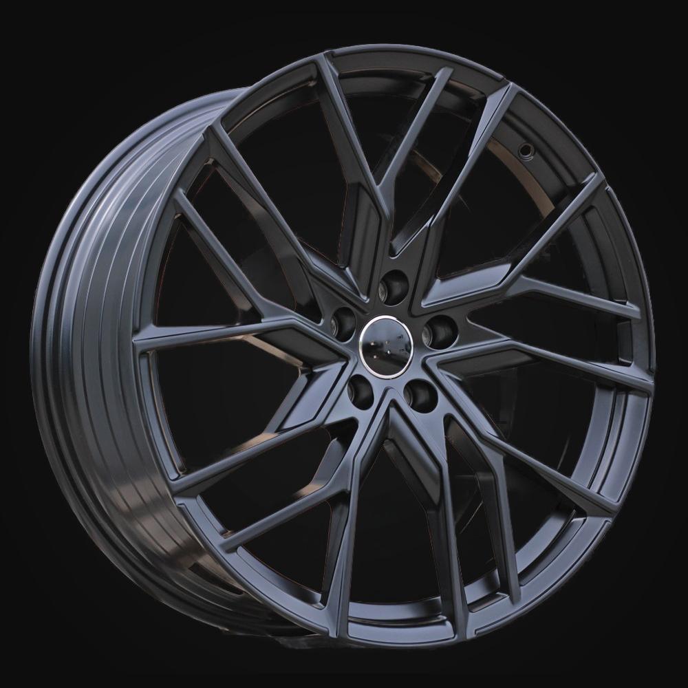 Wheel R21x9J  5X112  ET  42  57.1  YF5771  Black Half Matt (BLHM)  For AUD  (K7)  (HYBRID FORGED Q4 e-tron (Rear))