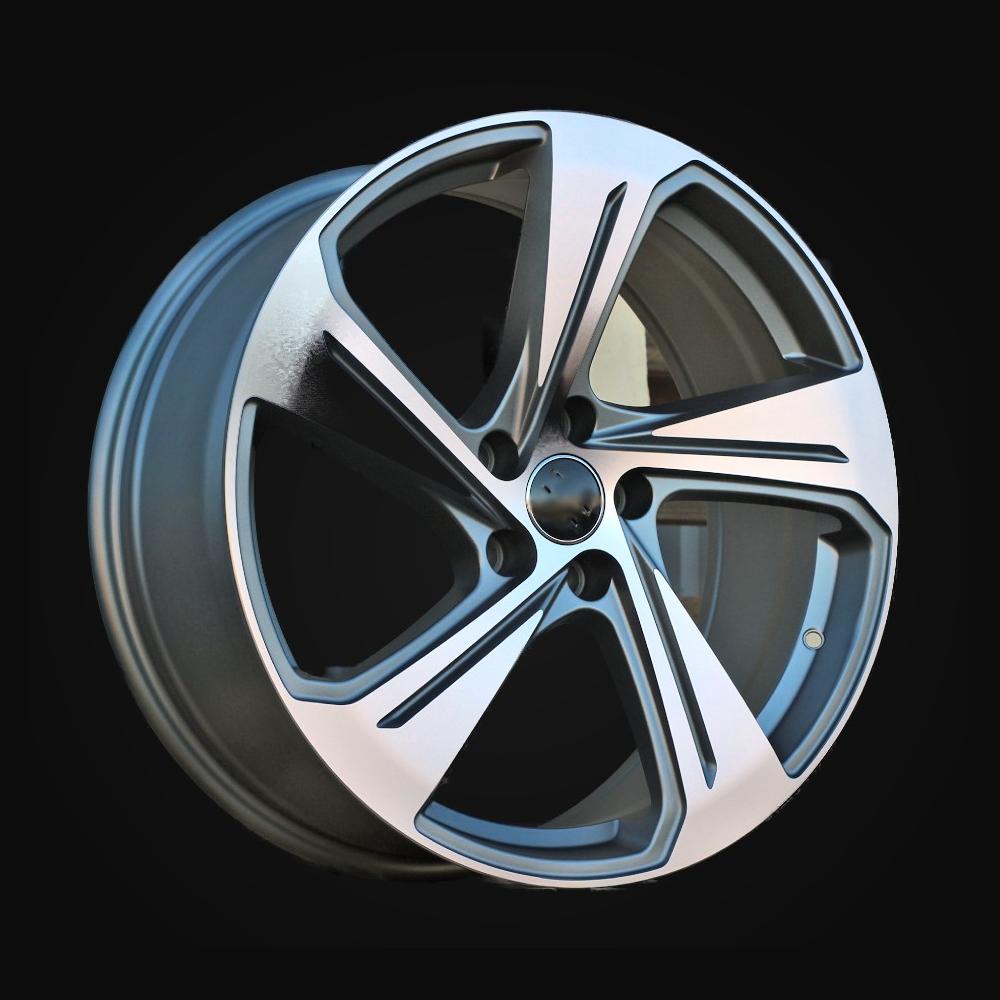 Wheel R18x8J  5X112  ET  35  66.5  YS1270  (FBX340J)  Grey Polished Matt (MGM)  For AUD  (K3)  (HYBRID FORGED)