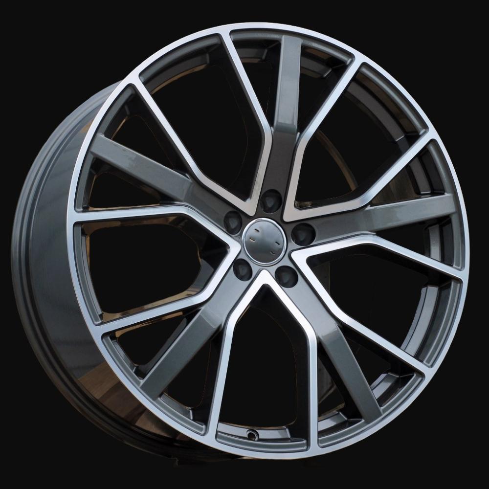 Alloy Wheel R21x9.5J  5X130  ET  45  71.5  B5131  (H5020)  Grey Polished (MG)  For AUD