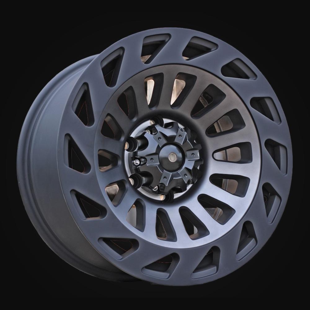 Wheel R17x9J  6X139.7  ET  10  106.1  H1006  Black Matt + Gun Metal (BMGM)  For 4X4