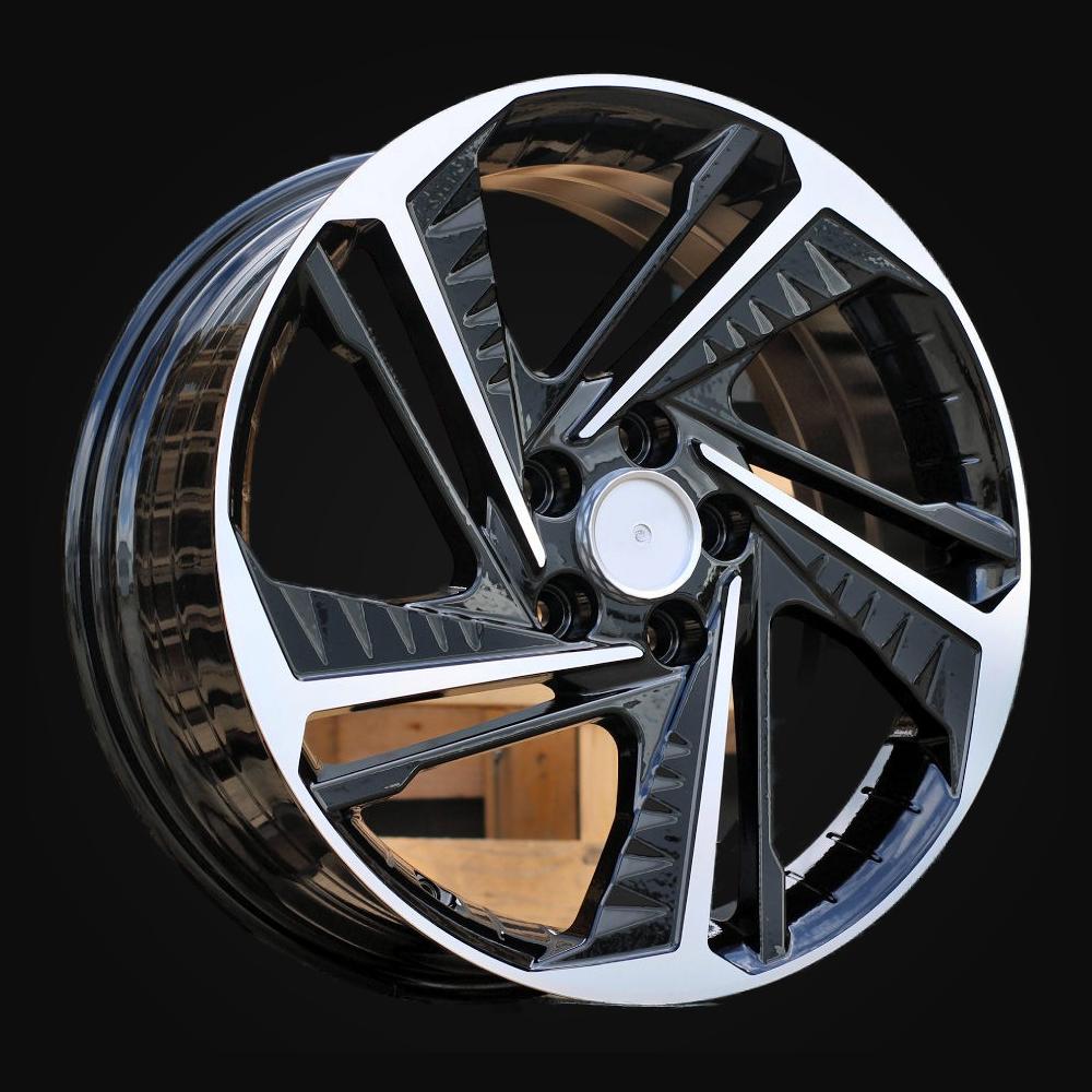 Ratlankis R17x7J  5X114.3  ET  49  67.1  A5895  Black Polished (MB)  For HYUND  (P)