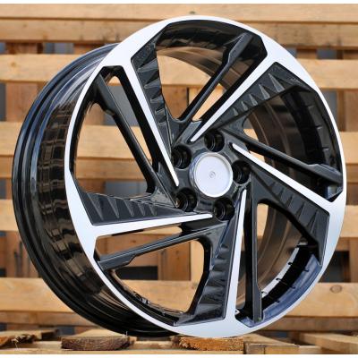 Ratlankis R17x7J  5X114.3J  ET  49  67.1  A5895  Black Polished (MB)  For HYUND  (P)
