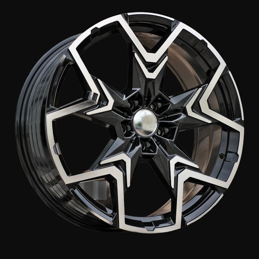Felge R20x8J  5X112  ET  46  66.6  HF5223  Black Partial Polished (BP)  For BMW  (P2)  (HYBRID FORGED BMW X2J)