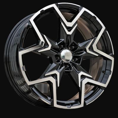 Cerchio R20x8J  5X112  ET  46  66.6  HF5223  Black Partial Polished (BP)  For BMW  (P2)  (HYBRID FORGED BMW X2J)