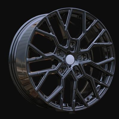 Jante R20x8J  5X160  ET  50  65.1  I5658  Gloss Black (GB)  For FORD  (P2)  (HYBRID FORGED 1050KG)