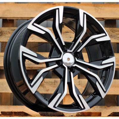 Wheel R15x6.5J  4X100  ET  37  60.1  B5920  Black Polished (MB)  For RENAU  (R+P2)