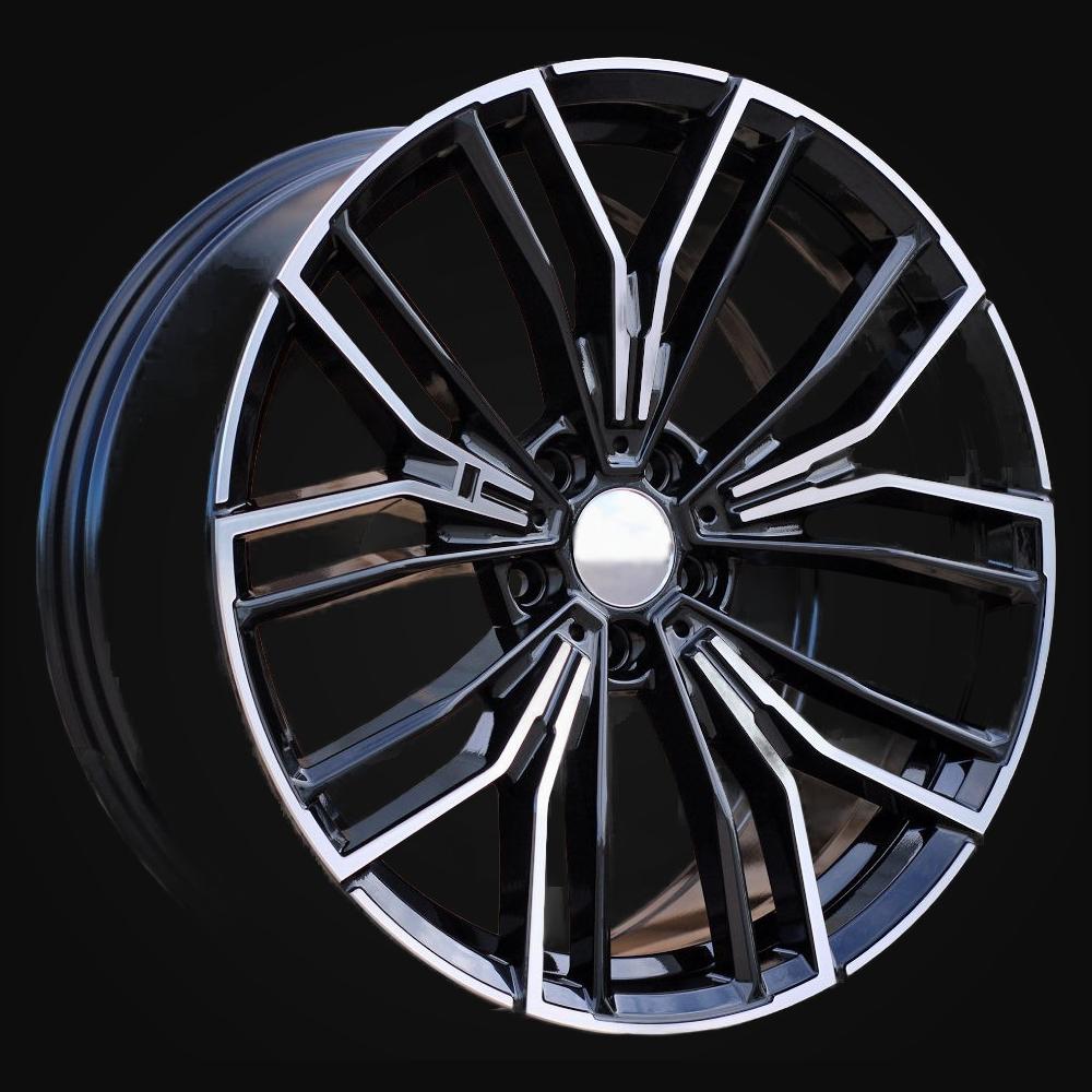 Wheel R18x8J  5X112  ET  30  66.6  B5964  (FBX252J)  Black Polished (MB)  For BMW  (Z5+Z3)  (HYBRID FORGED)