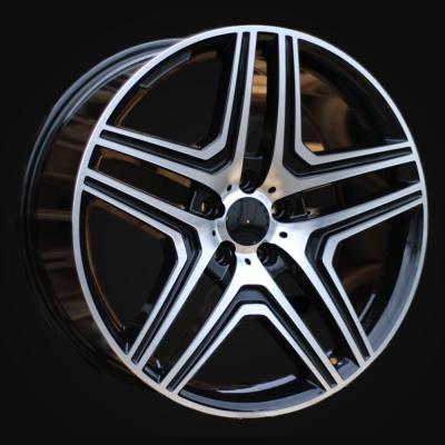 Wheel R19x8.5J  5X112  ET  43  66.6  BK206  (XF759)  Black Polished (MB)  For MER  (K4)