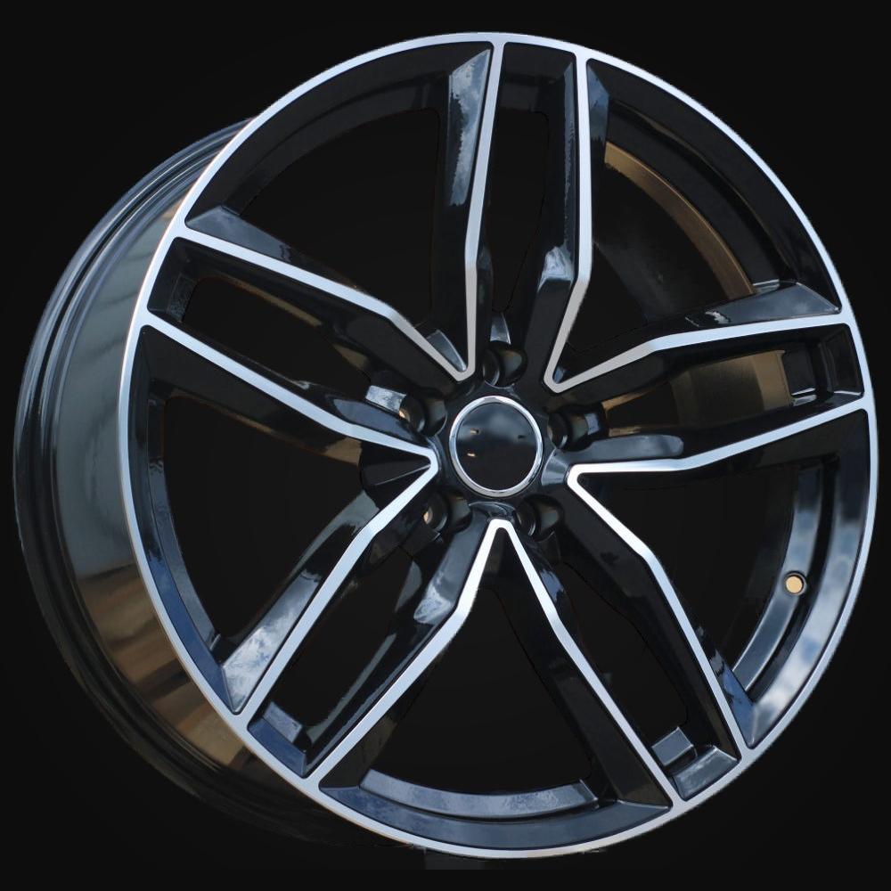 Wheel R17x7.5J  5X112  ET  40  66.5  BK690  Black Polished (MB)  For AUD  (K4+L6+M)