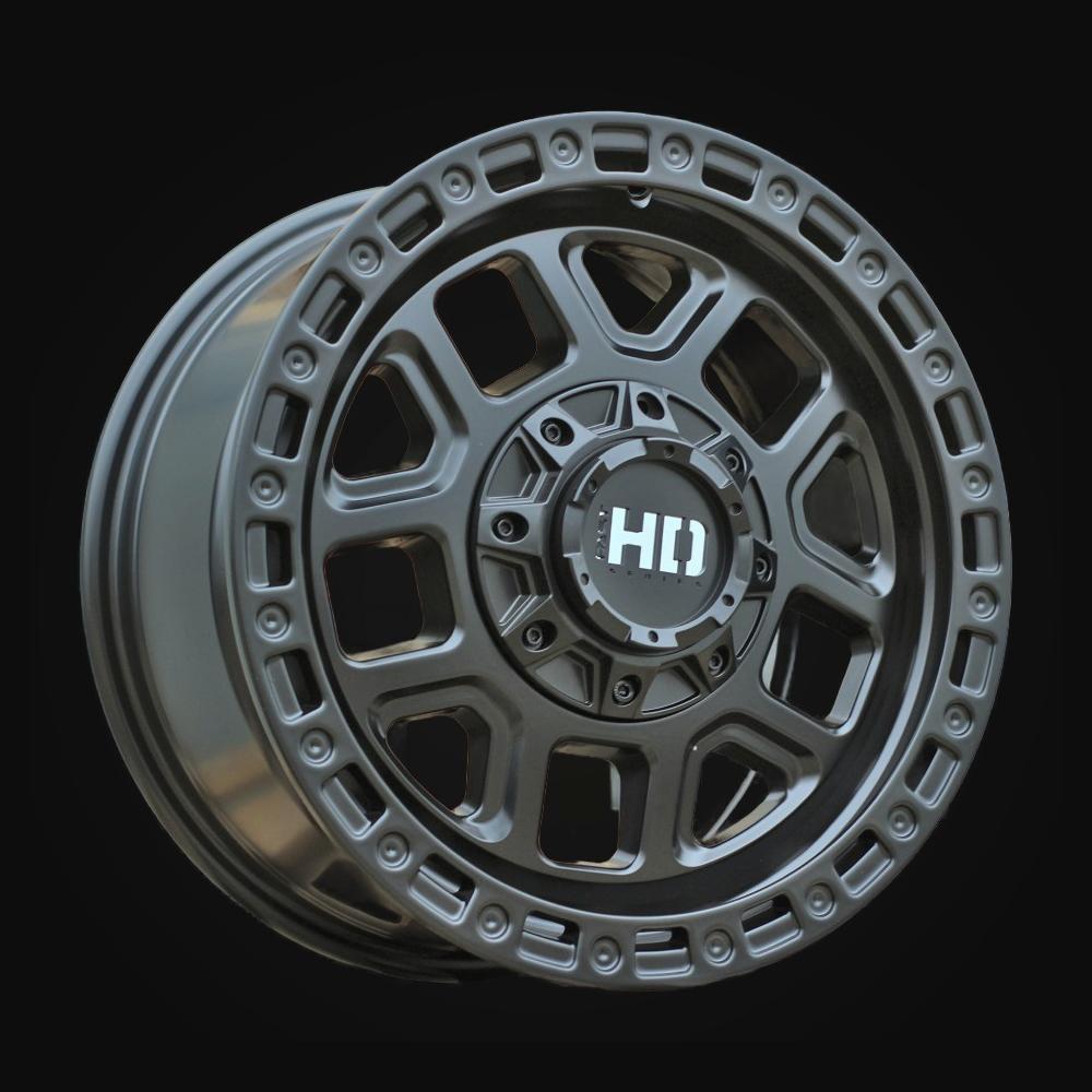 Wheel R18x8J  10X120/127  ET  30  71.5  BY1375A  Black Half Matt (BLHM)  For 4X4  (Z1)