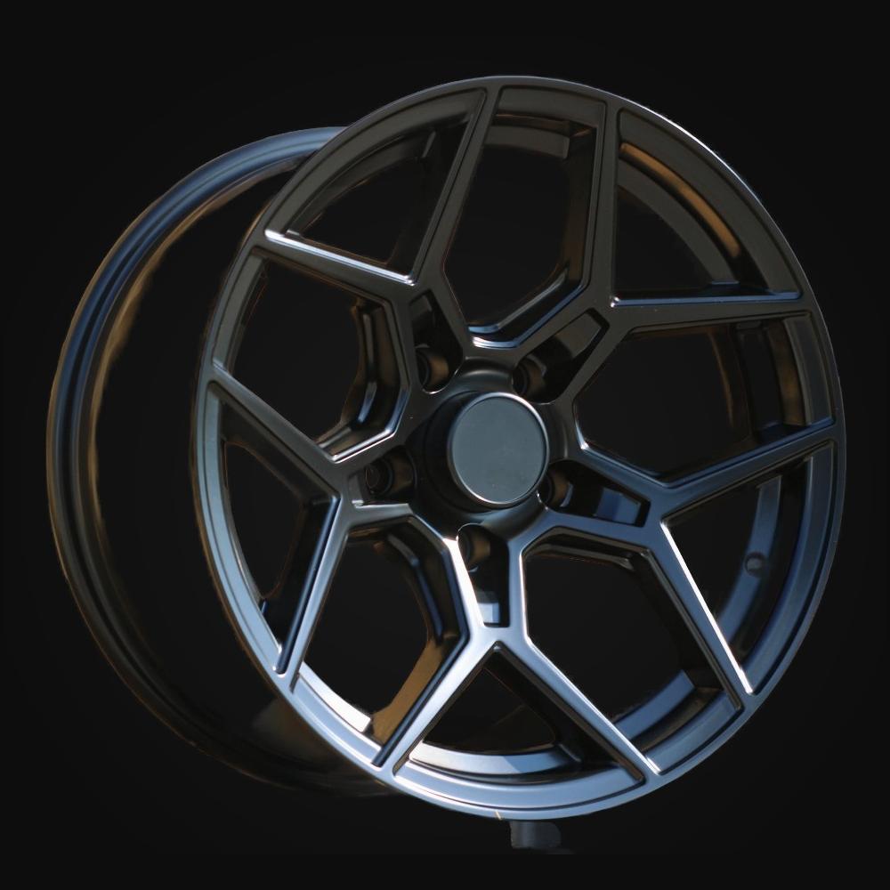 Wheel R17x9J  5X127  ET  0  78.1  D1446  Black Half Matt (BLHM)  For 4X4  (Z4)