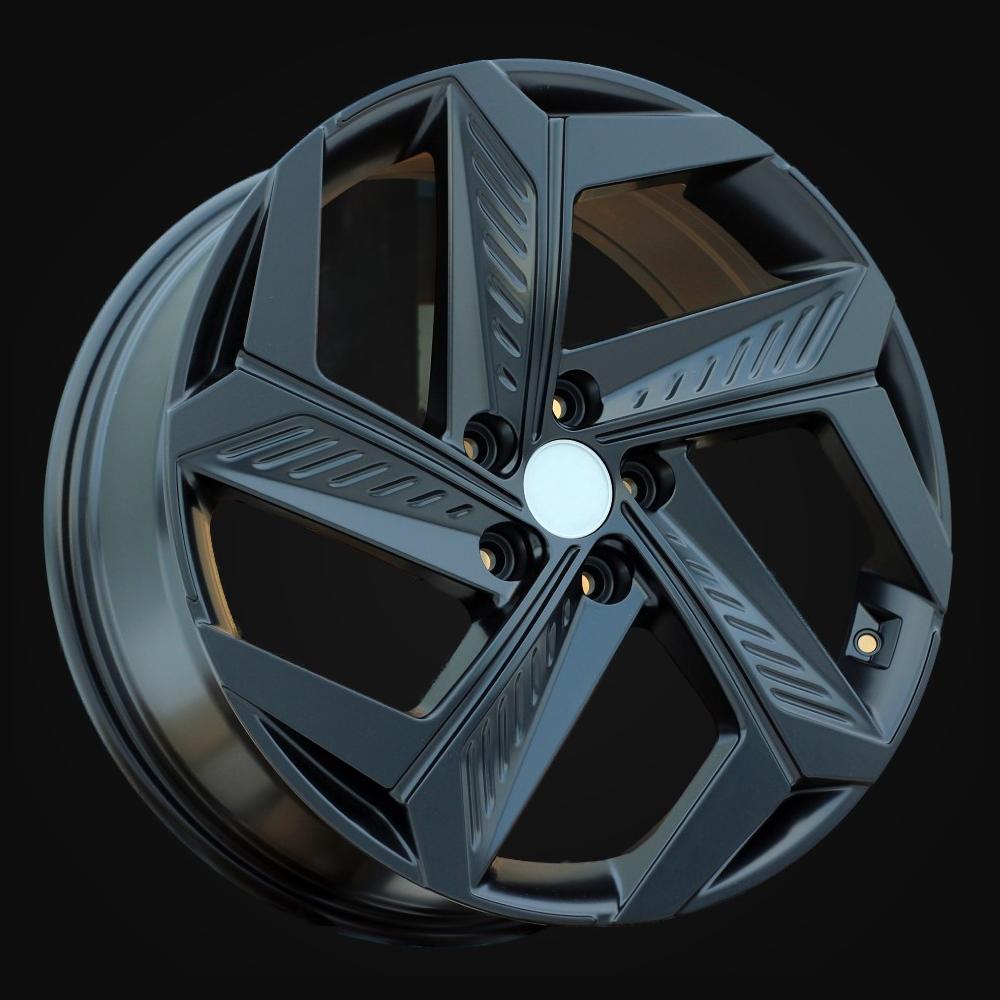 Wheel R19x7.5J  5X114.3  ET  51  67.1  D1926  (BK1224)  Black Half Matt (BLHM)  For HYUND  (K4+Z4)  (NEW MODEL)