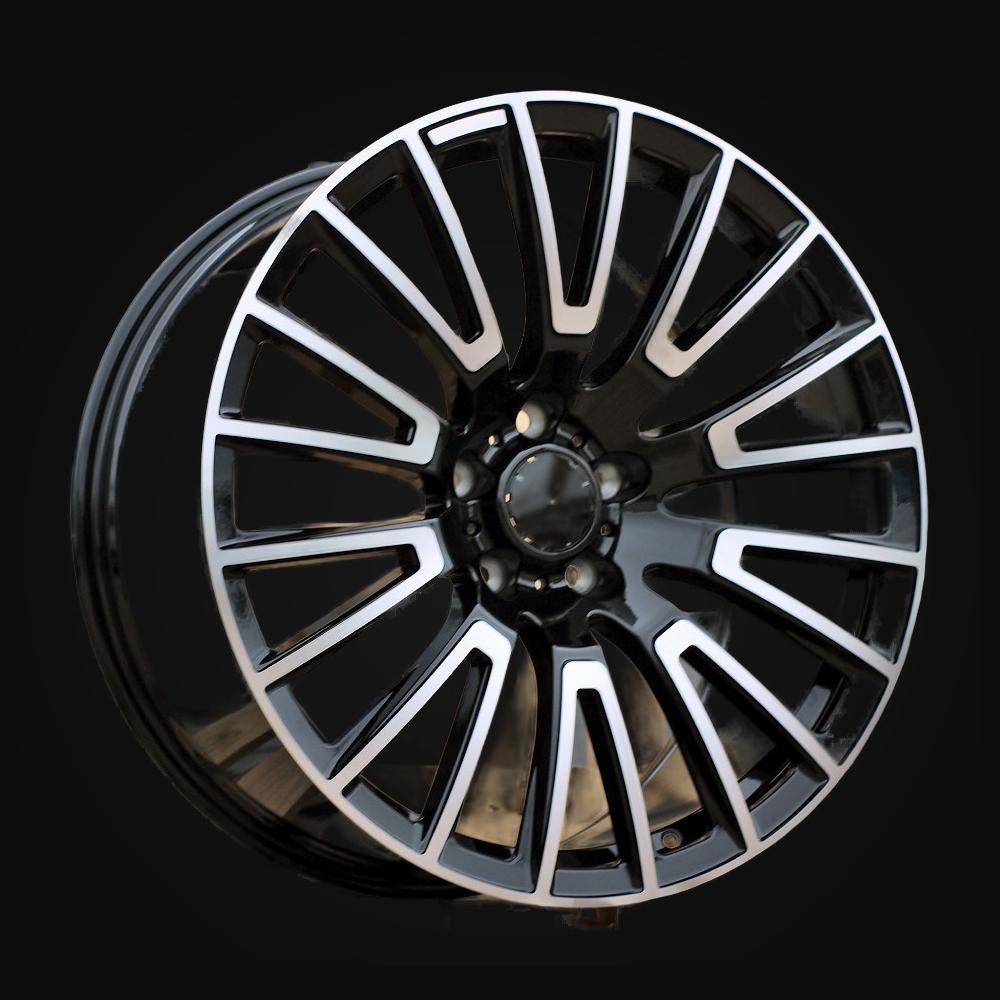 Wheel R22x10J  5X130  ET  36  84.1  F1070  Black Polished (MB)  For MER  (P1)  (HYBRID FORGED)