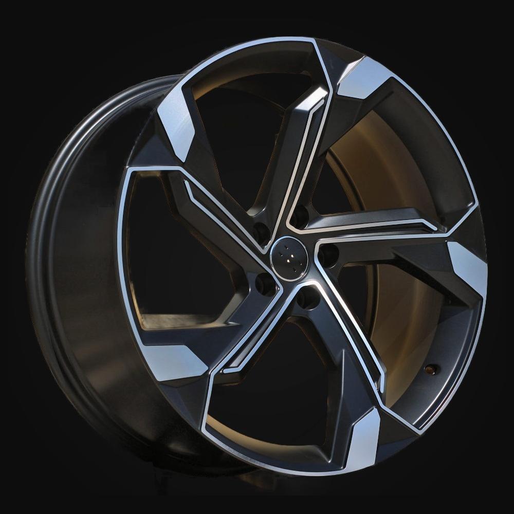 Wheel R20x9J  5X112  ET  38  66.5  Y1201  (IN5633)  Black Polished Half Matt (MBHM)  For AUD  (Z5)