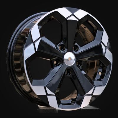 Wheel R16x6.5J  5X114.3  ET  33  66.1  Y1274  Black Partial Polished (BP)  For DACIA  (L2+P+P2)  (NEw Model)