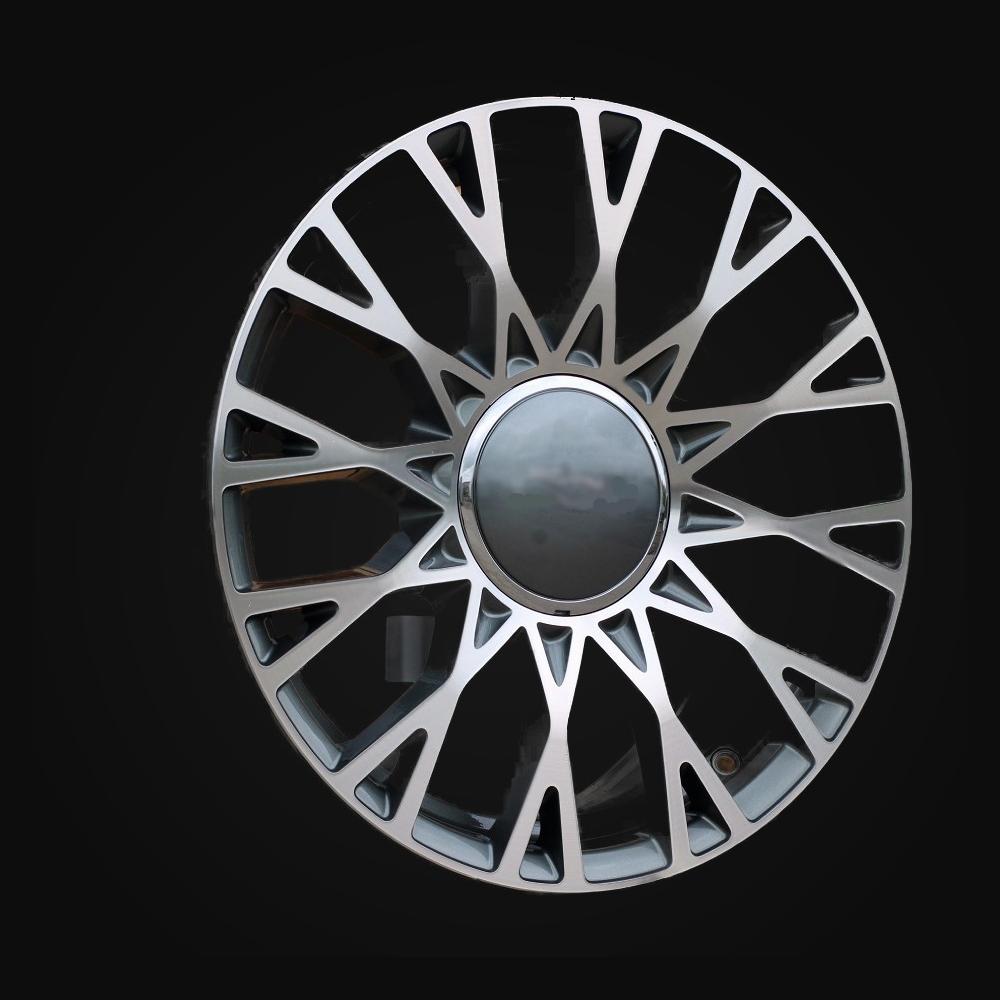 Wheel R16x6.5J  4X98  ET  35  58.1  Y1283  Grey Polished (MG)  For FIAT  (Z7)  (NEW Model 500)