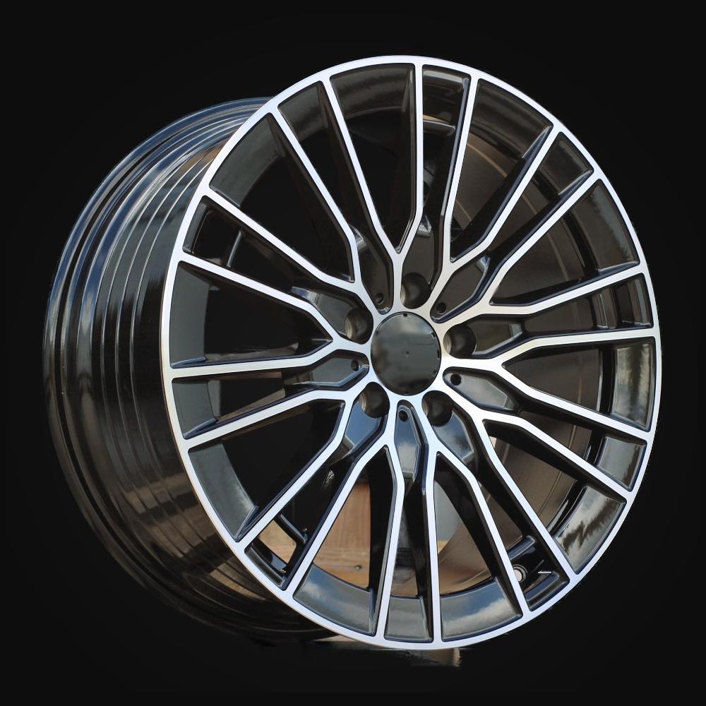 Wheel R19x8.5J  5X112  ET  35.5  66.6  YF0427  Black Polished (MB)  For MER  (Z6)  (HYBRID FORGED)