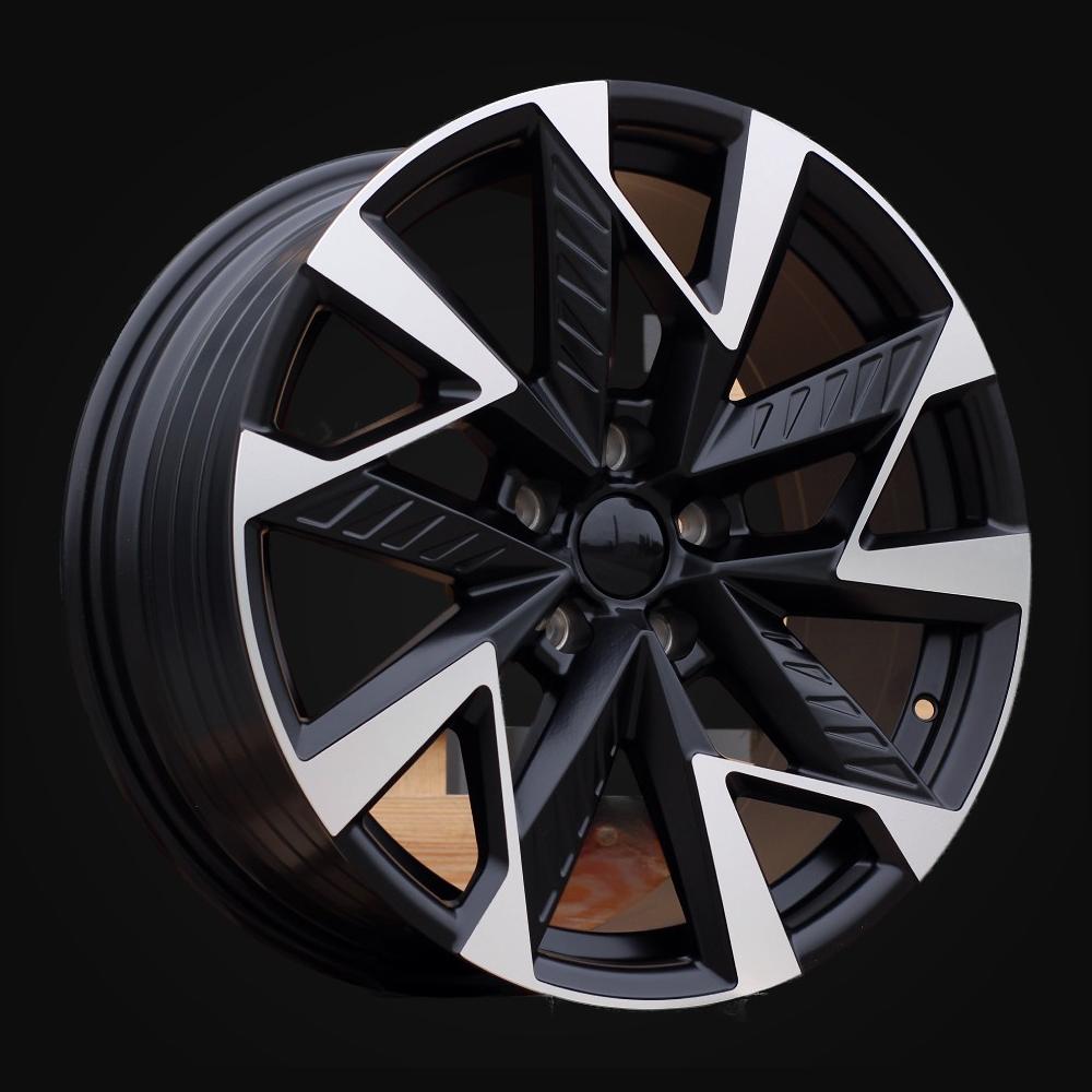 Wheel R18x8J  5X112  ET  40  57.1  YF0443  Black Polished Half Matt (MBHM)  For CUPRA  (P1)  (HYBRID FORGED)