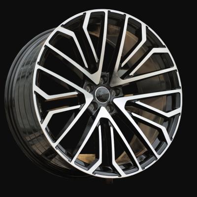 Cerchio R20x8.5J  5X112  ET  38  66.5  3S1261  (YF0434)  Black Polished (MB)  For AUD  (P1)  (HYBRID FORGED)
