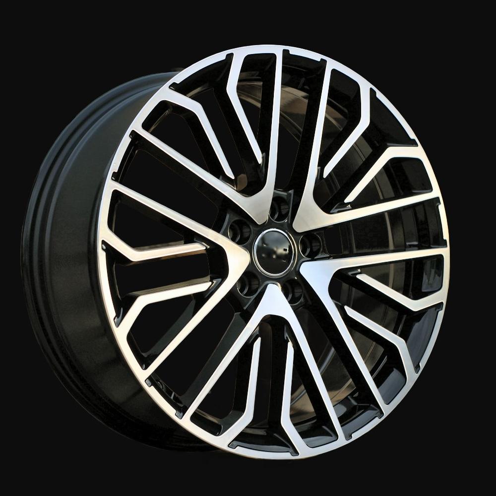 Felge R22x9.5J  5X112  ET  26  66.5  3S1261  (YF0434)  Black Polished (MB)  For AUD  (Z6)  (HYBRID FORGED)