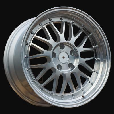 Llanta R17x8.5J  5X120  ET  34  72.6  A1025  Machined Silver (MS)  For RACIN  (P)  (BBS Style)