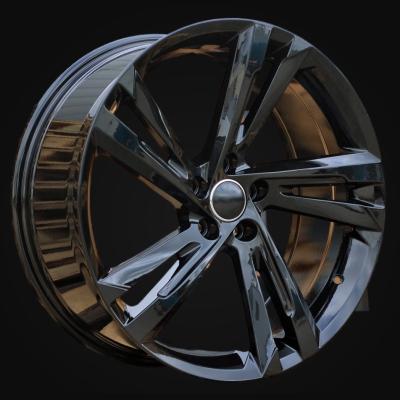Wheel R20x8.5J  5X112  ET  38  57.1  A5891  (YF5682)  Black (BL)  For VW  (Z6)  (HYBRID FORGED)