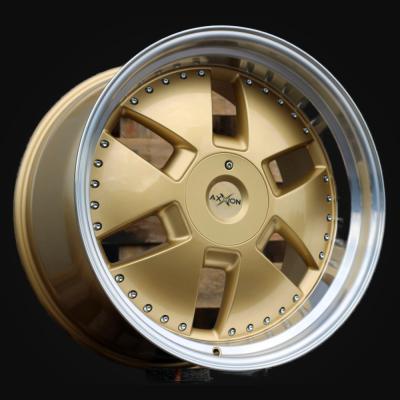 Wheel R20x11J  5X112  ET  32  66.6  AT674  (LU1831)  Gold+Polished (YP)  For MER  (K3)  ((AKC 110 Eur)MONOBLOCK Style)