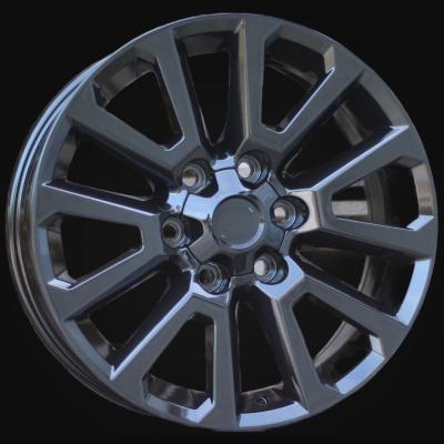 Wheel R17x7.5J  6X139.7  ET  25  106.1  B1072  (H843F)  Black Half Matt (BLHM)  For TOYOT  (Z6)  (HYBRID FORGED)