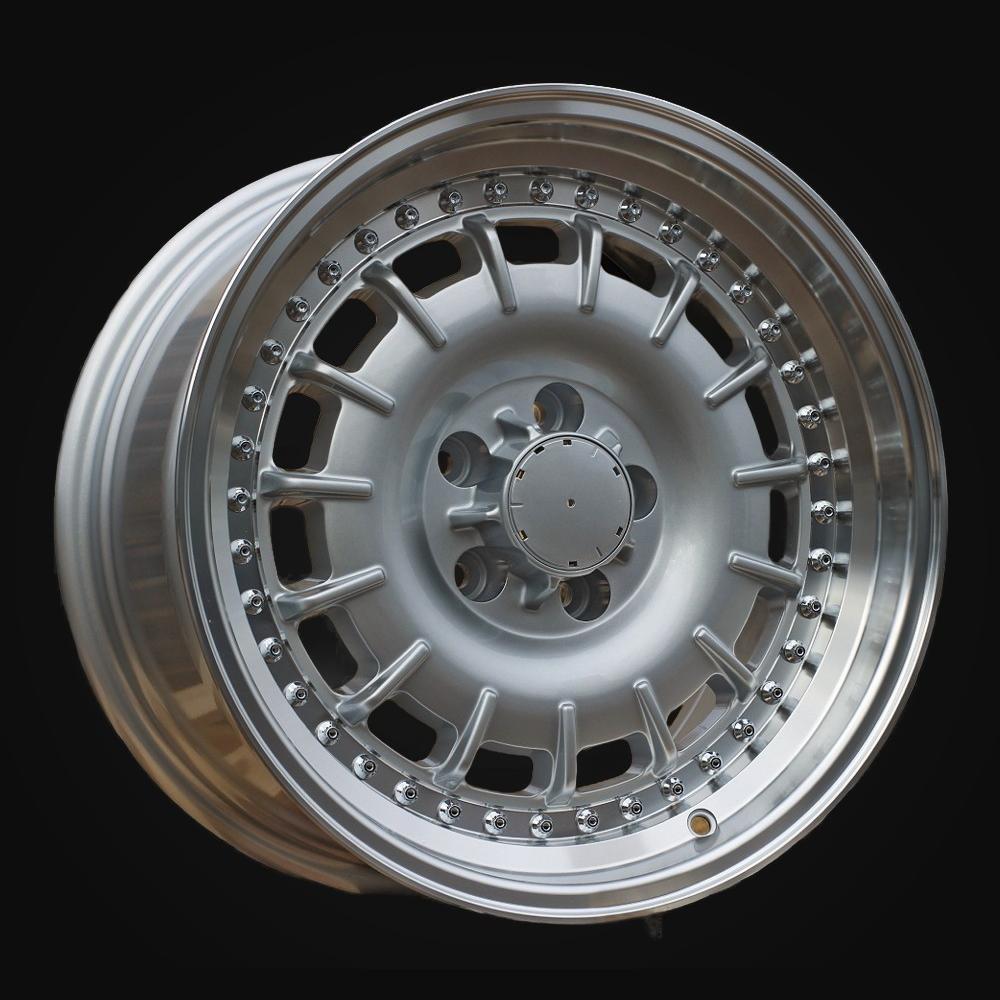 Wheel R17x9J  5X112  ET  30  66.6  B1855  Silver+Polished Lip (SP)  For MER  (Z6+Z1)  (Rear+Front)