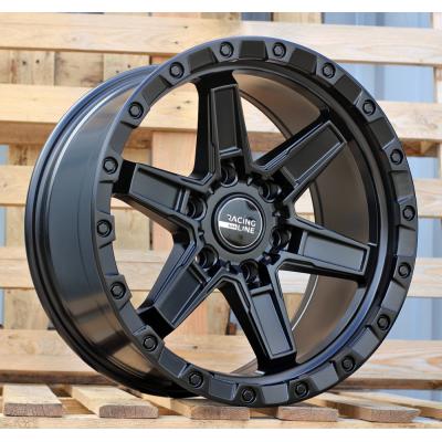 Wheel R18x9J  6X139.7J  ET  10  110.1  B5840  Black Half Matt (BLHM)  For 4X4J  (K4)