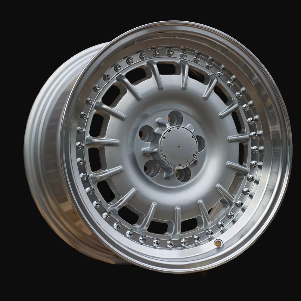 Felge R17x9J  5X112  ET  30  66.6  B1855  (FBX482J)  Silver+Polished Lip (SP)  For MER