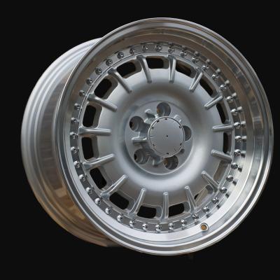 Cerchio R17x9J  5X112  ET  30  66.6  B1855  (FBX482J)  Silver+Polished Lip (SP)  For MER