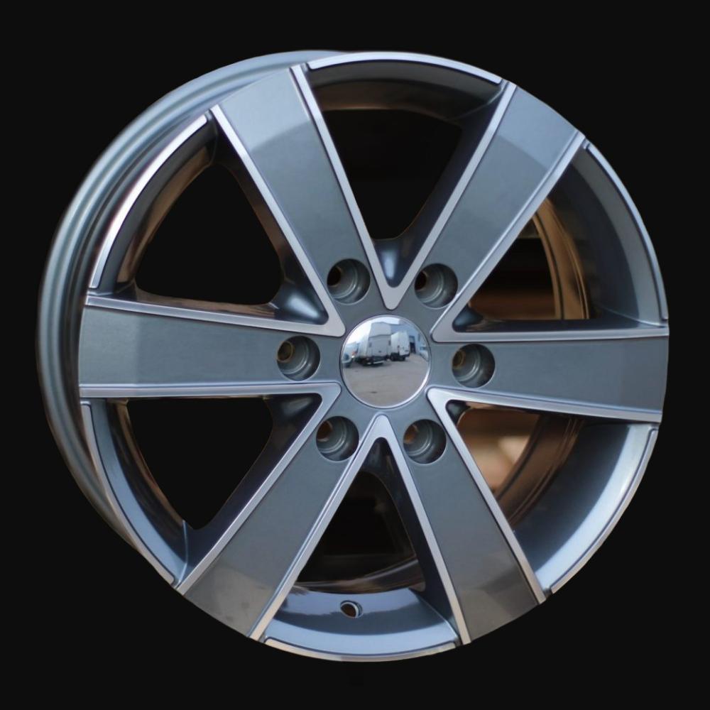 Felge R16x7J  6X120  ET  50  74.5  BK474  Grey Polished (MG)  For FORD  (P)  ((max 1250kg))
