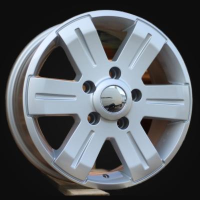 Wheel R16x7J  6X130  ET  55  84.1  BK562  Silver (SI)  For MER  (P)  (4x4J (max 1400kg))