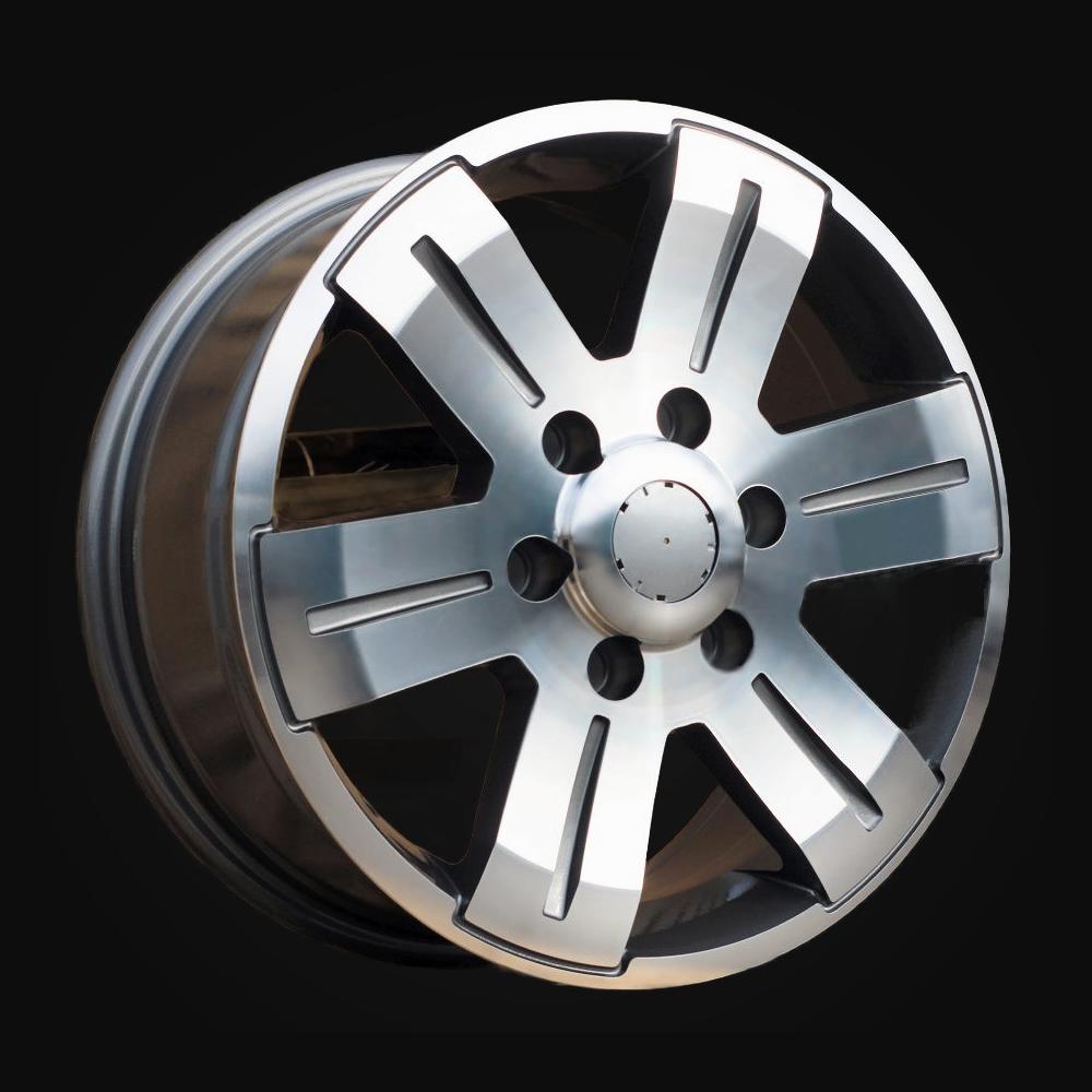 Wheel R16x7J  6X130  ET  55  84.1  BK562  Grey Polished (MG)  For MER  (P)  ((max 1400kg))