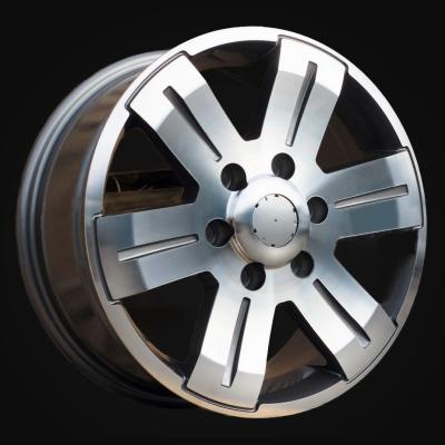 Wheel R16x7J  6X130  ET  55  84.1  BK562  Grey Polished (MG)  For MER  (P)  ((max 1400kg))