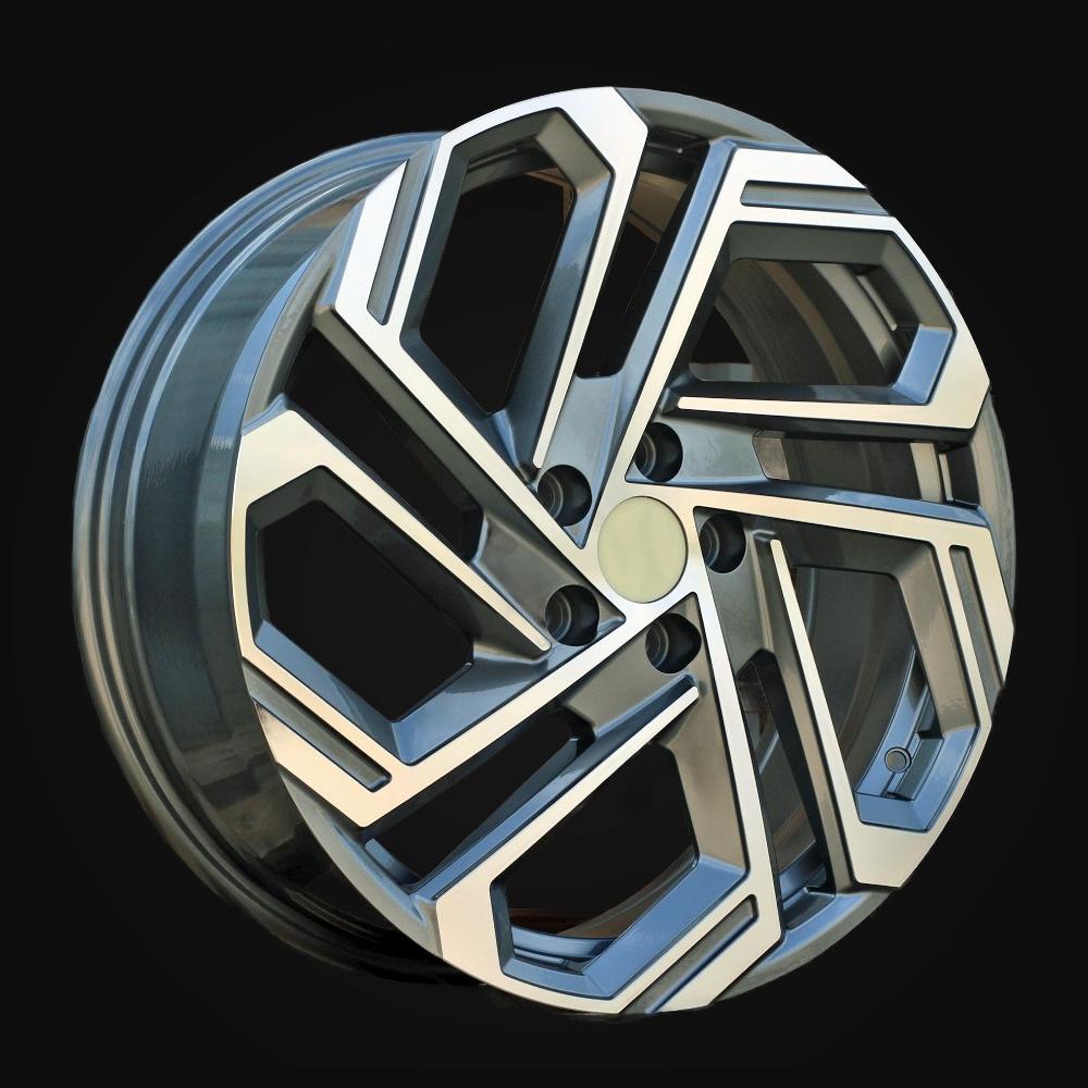 Wheel R19x7.5J  5X114.3  ET  51  67.1  FBX345J  Grey Polished (MG)  For HYUND  (Z6)  (HYBRID FORGED)