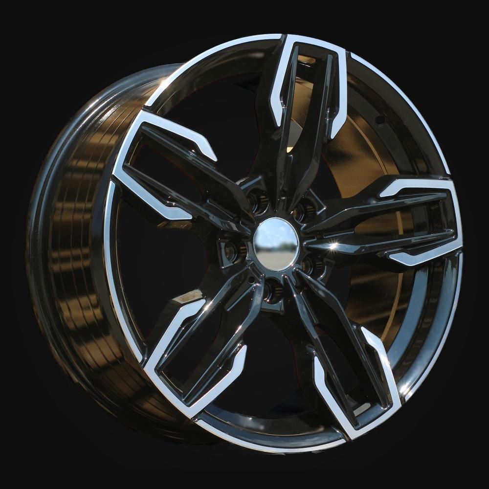 Wheel R19x8.5J  5X120  ET  38  72.6  FE170  Black Polished (MB)  For BMW  (Z5)