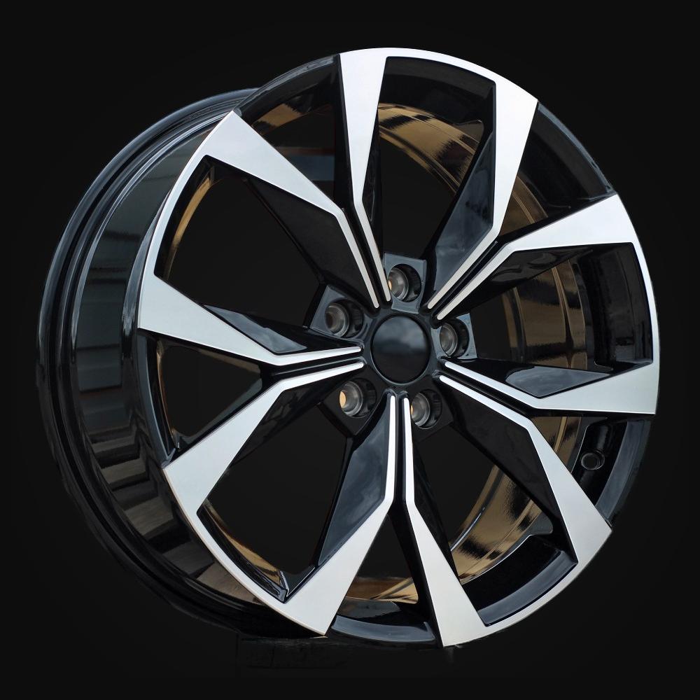 Wheel R18x7.5J  5X108  ET  45  67.1  I5627  Black Polished (MB)  For RACIN  (M)  ((AKC 90 Eur))